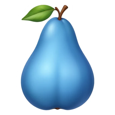 🍐+💙 sticker