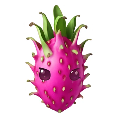 Pastel dragonfruit sticker