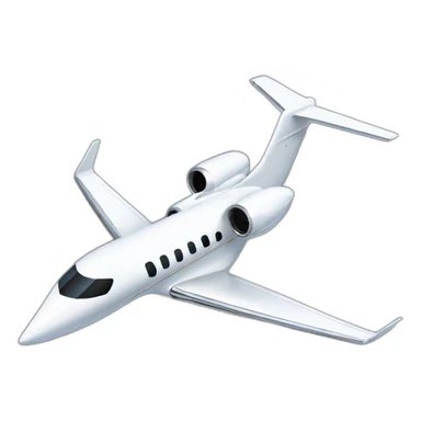 Private jet similar to a gulfstream  sticker