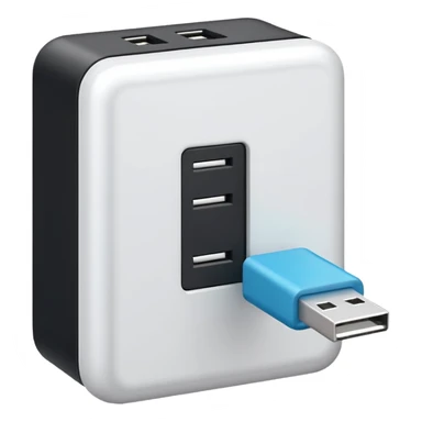 USB Plug sticker
