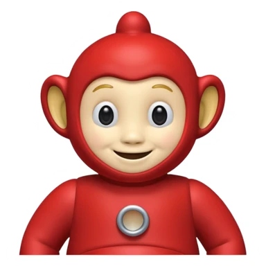 teletubby red sticker