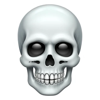 Caveira de cristal sticker