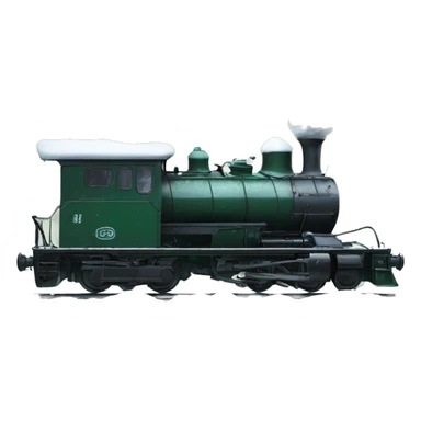 Snowpiercer plowing through snow at 123 mph. Locomotive... sticker