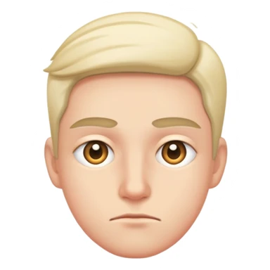 A person side eyeing sticker