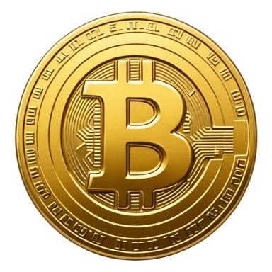 Bitcoin coin emoji sticker