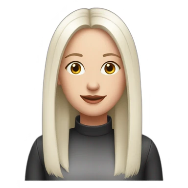 angela-white sticker