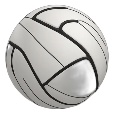 Volley ball sticker
