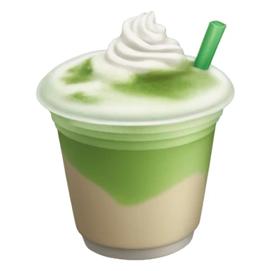 Starbucks iced matcha latte sticker