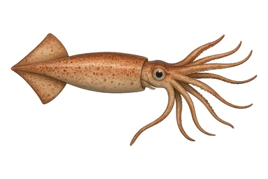 Squid sticker
