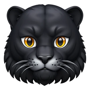 Panther noir  sticker