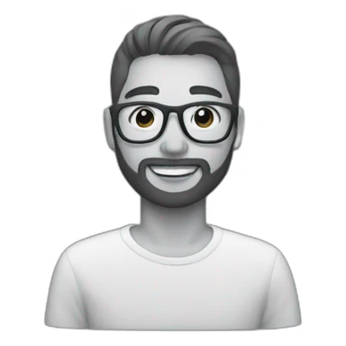 Designer on zoom conference sticker