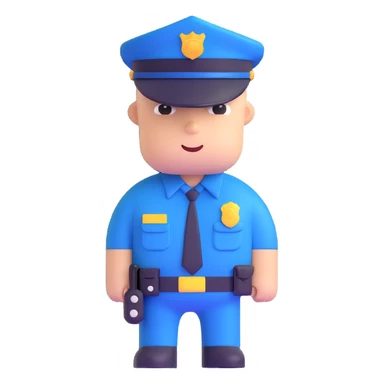 police officer sticker
