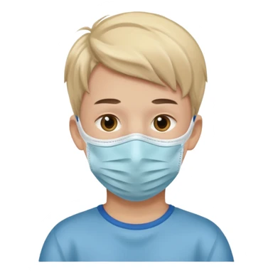 facemask beauty boy sticker