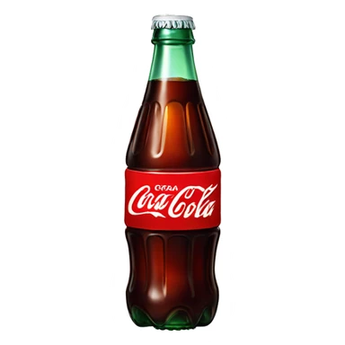 Coca cola bottle sticker