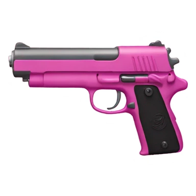 pink gun gay sticker