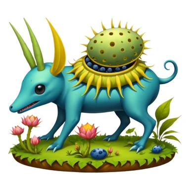 solarpunk - hieronymus bosch phantasmagoric creatures from the garden of earthly delights sticker