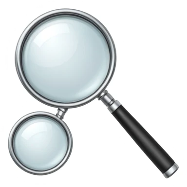 magnifying glasses   sticker