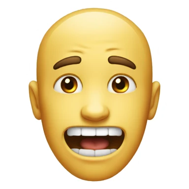 one crying and one laughing ey sticker