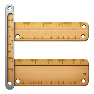 measuring ruler sticker