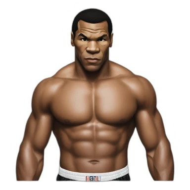 Mike tyson,mohamed ali sticker