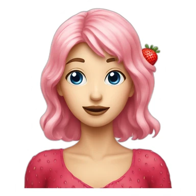 strawberry raspberry blueberry sticker