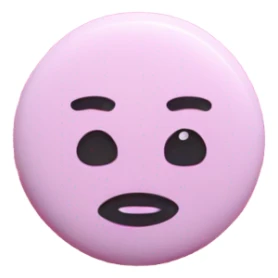 Pastel pink pin sticker