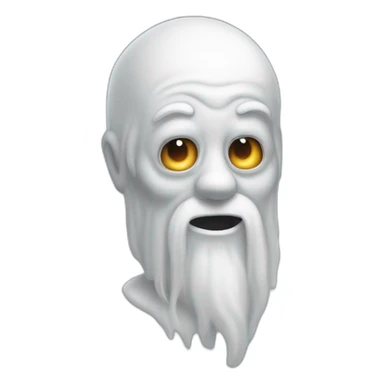 Ghost Papa éméritus sticker