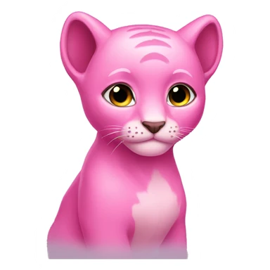 pink panthere  sticker