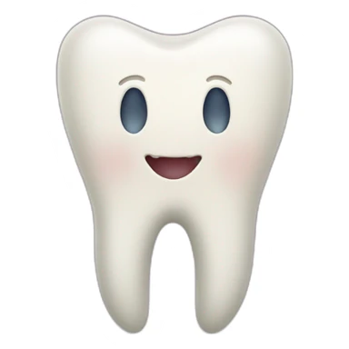 Bleaching tooth sticker