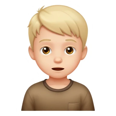 Naughty little boy sticker