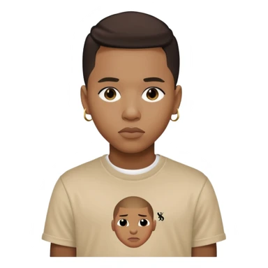 future rapper wearing t shirt that says YSL sticker