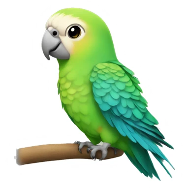 parakeet happy sticker
