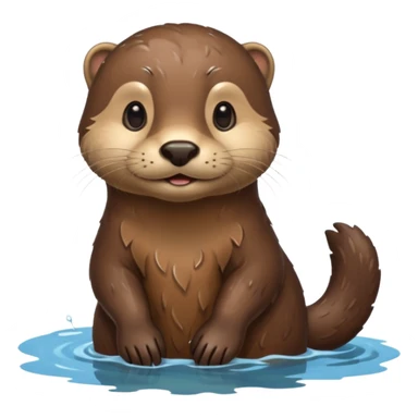 medieval animal in the lake sticker