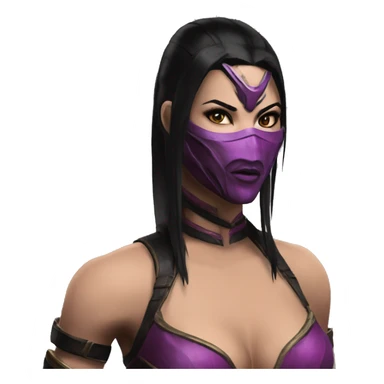 Mileena Mortal Kombat X sticker