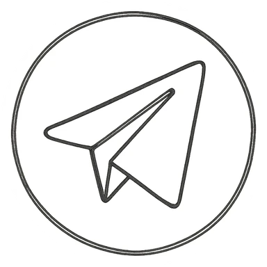 Telegram icon sticker
