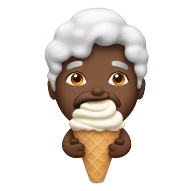 from eating ice cream sticker