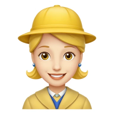 royal with yellow hat sticker