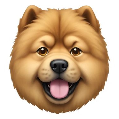 Chow chow dog  sticker