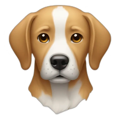 Chien malade sticker