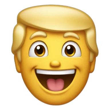 Donald trump laugh sticker