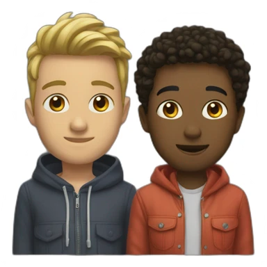 Bigflo et oli sticker