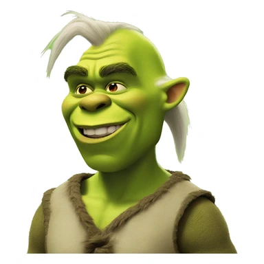 Shrek + The Grinch sticker