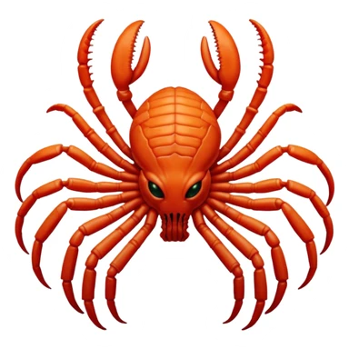 woman with red Facehugger sticker