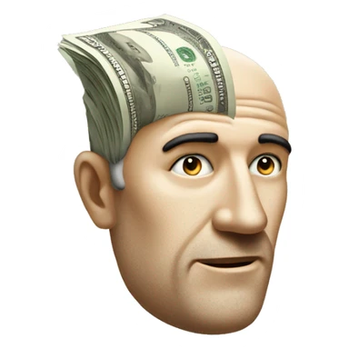 money head  sticker