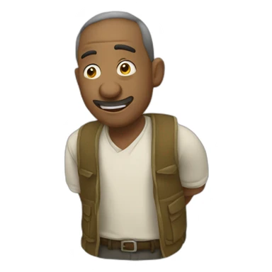 Palhaço chorando sticker