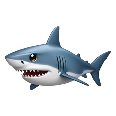 Shark wearing a bikini sticker