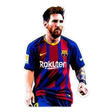 Messi sticker