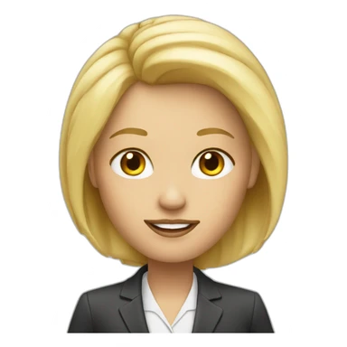 CEO it blonde sticker