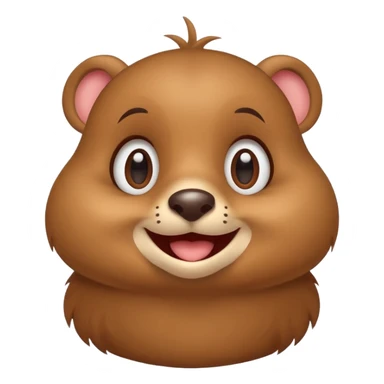 logo with a happy Go gopher, minimal, clear emotion, cartoon style sticker