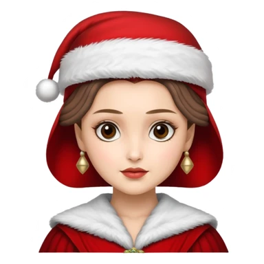 padme amidala santa sticker